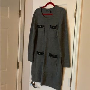 Sweater Dress with Fun Pockets